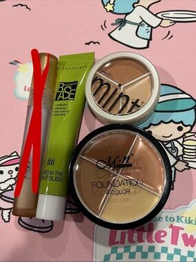 Face Makeup Bundle Set of 3 Products - NIB